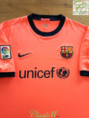 2009/10 Barcelona Away La Liga Football Shirt