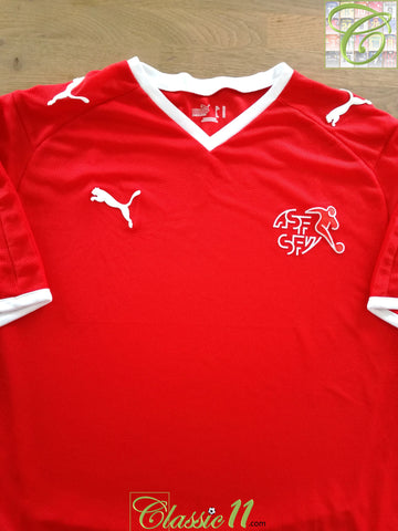 2008/09 Switzerland Home Football Shirt