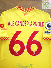 2021/22 Liverpool 3rd Premier League Football Shirt Alexander-Arnold #66