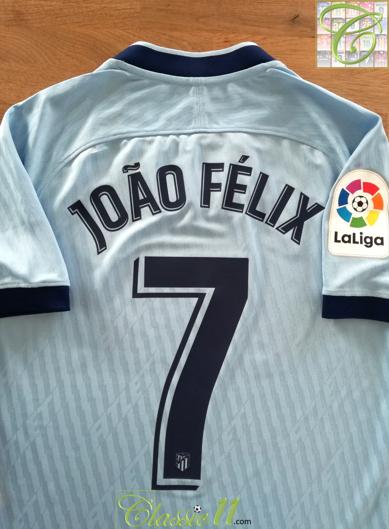 2019/20 Atletico Madrid 3rd La Liga Football Shirt João Félix #7