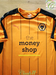 2016/17 Wolverhampton Wanderers Home Football Shirt