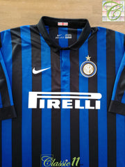 2011/12 Internazionale Home Football Shirt