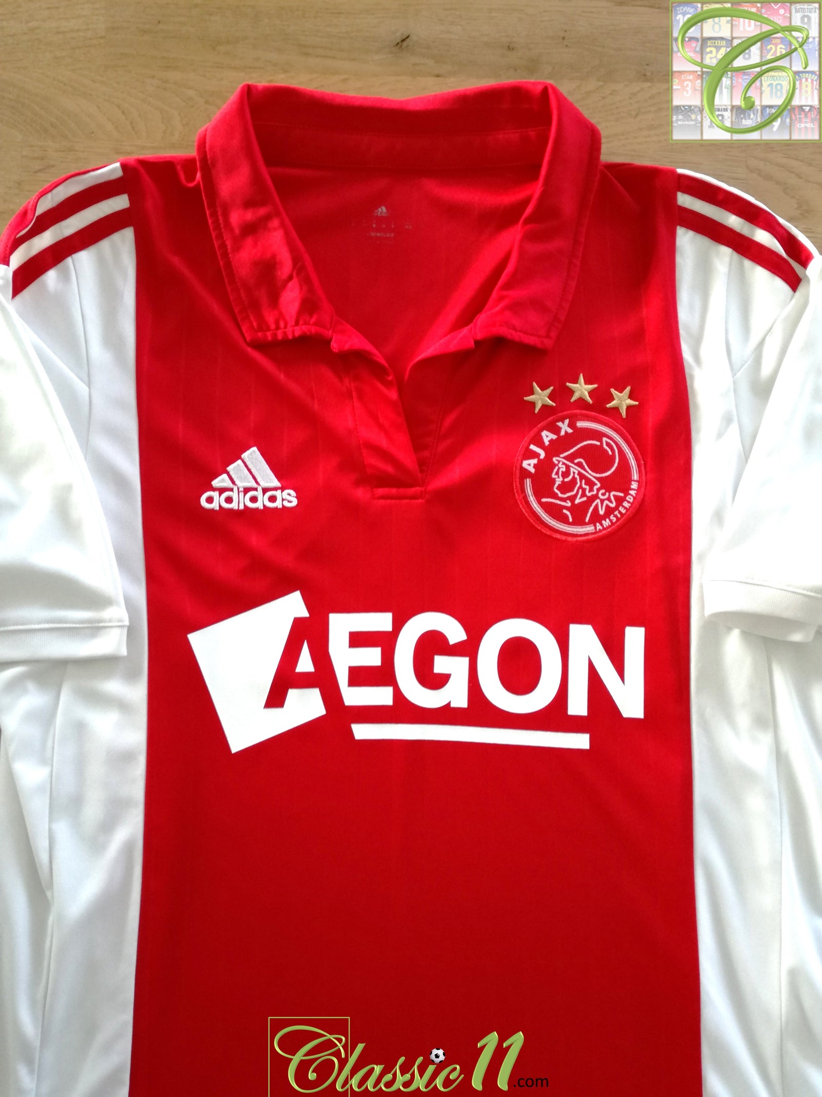 2014/15 Ajax Home Football Shirt