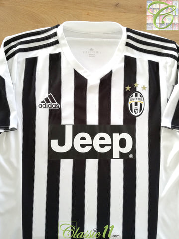 2015/16 Juventus Home Football Shirt