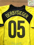 2004/05 Borussia Dortmund Home Football Shirt Derbysieger #05