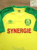 2017/18 Nantes Home Ligue 1 Football Shirt