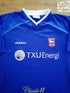 2001/02 Ipswich Town Home Football Shirt Holland #8 (XXL)