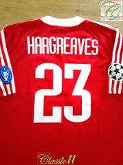 2001/02 Bayern Munich Champions League Football Shirt Hargreaves #23