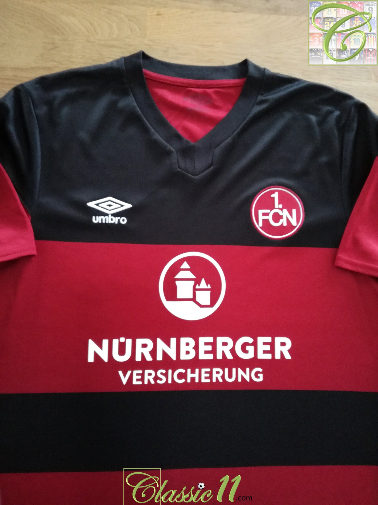 2020/21 1. FC Nürnberg Home Football Shirt