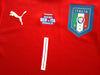 2016 Italy GK European Championship (vs Germany) Football Shirt Buffon #1 (M)