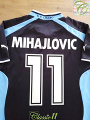 2000/01  Lazio Away Football Shirt Mihajlovic #11