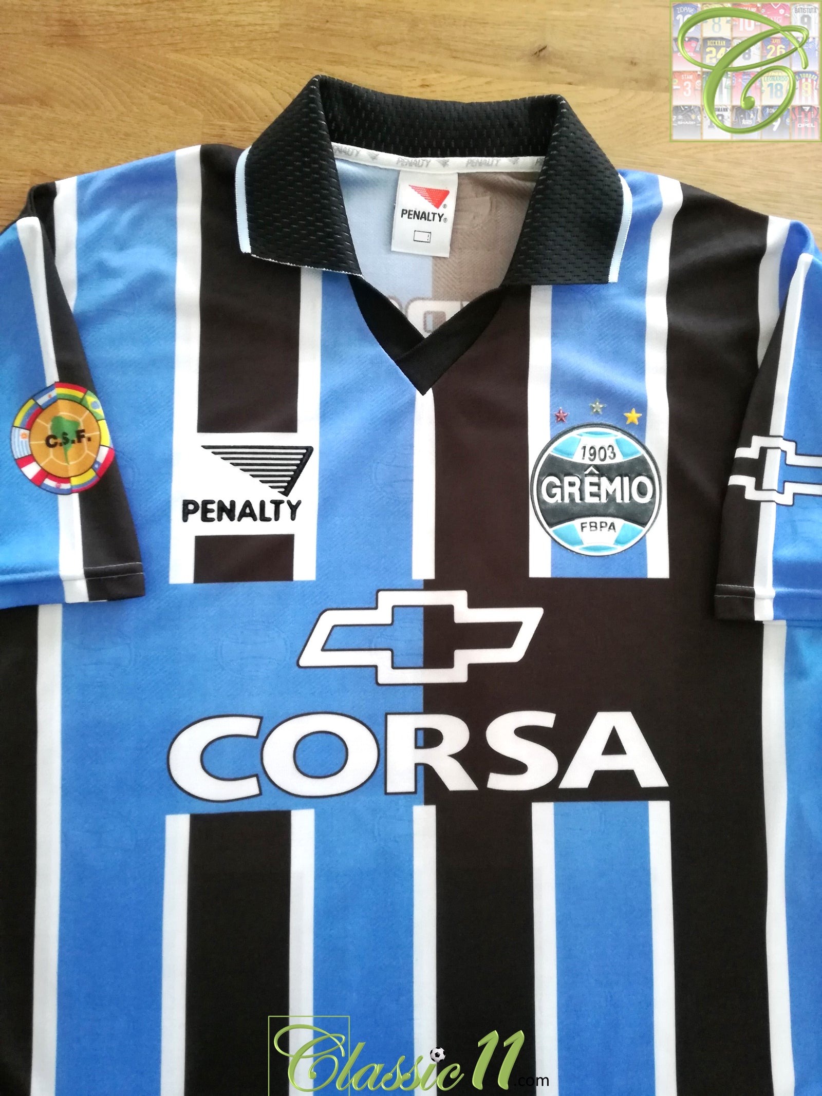 1998 Gremio Home Football Shirt