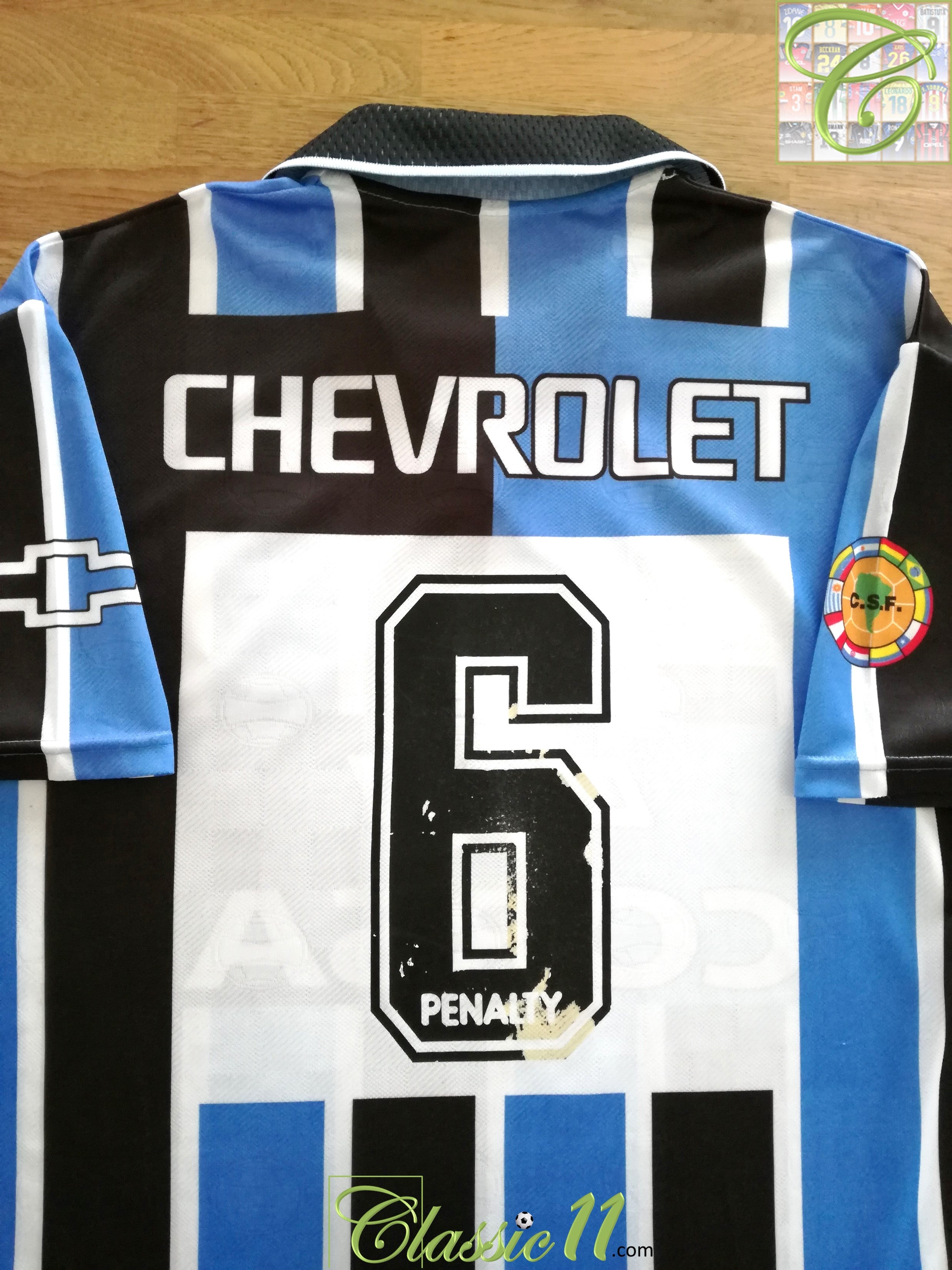 1998 Gremio Home Football Shirt #6