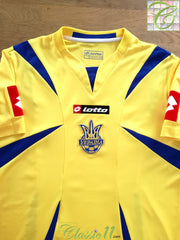 2006/07 Ukraine Home Football Shirt