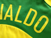 2004/05 Brazil Home Football Shirt Ronaldo #9 (L)