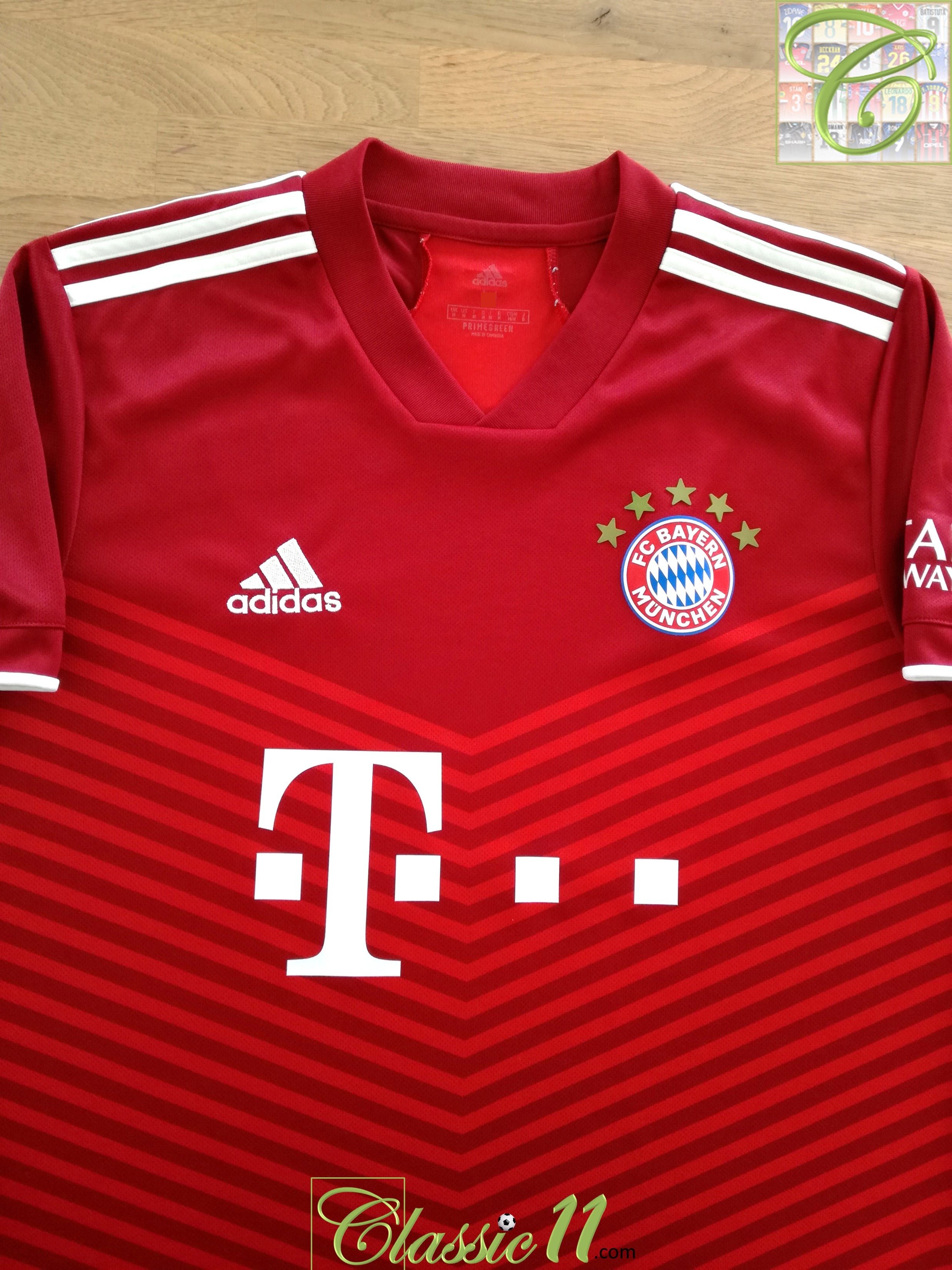 2021/22 Bayern Munich Home Football Shirt