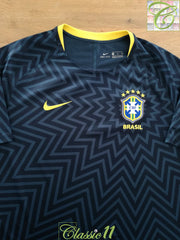 Brazil National Team 2018 Training Away Retro Shirt
