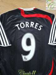 2007/08 Liverpool 3rd Premier League Football Shirt Torres #9