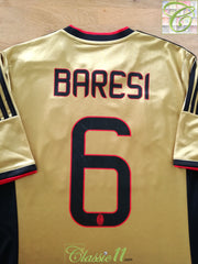 2013/14 AC Milan 3rd Football Shirt Baresi #6