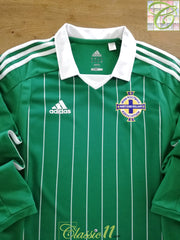 2012/13 Northern Ireland Home Long Sleeve Football Shirt