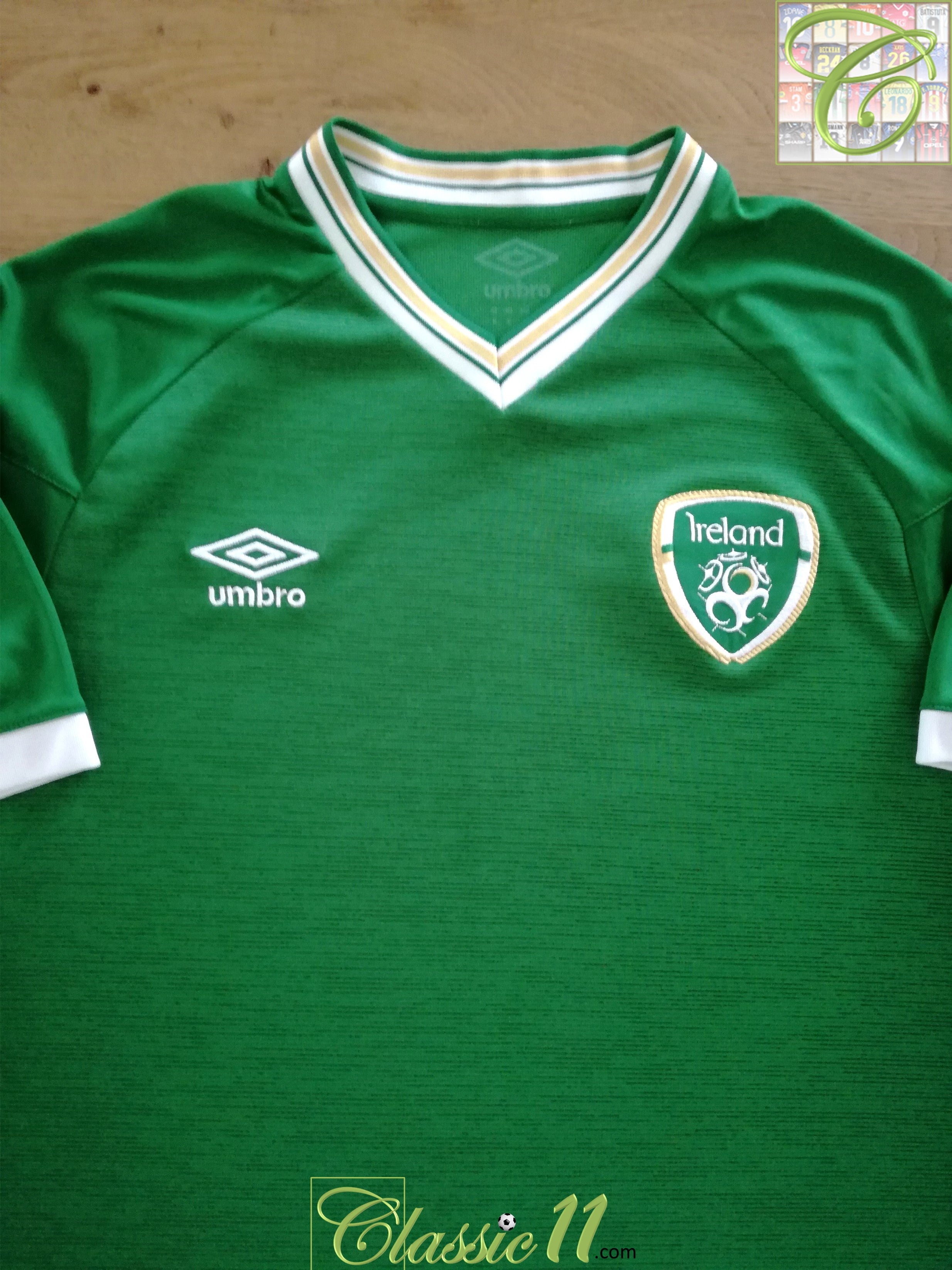 2020/21 Republic of Ireland Home Football Shirt