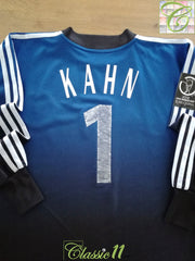 2002 Germany GK World Cup Football Shirt Kahn #1