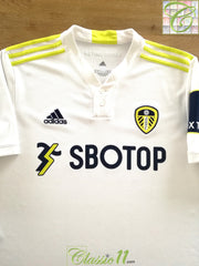 2021/22 Leeds United Home Football Shirt (M)