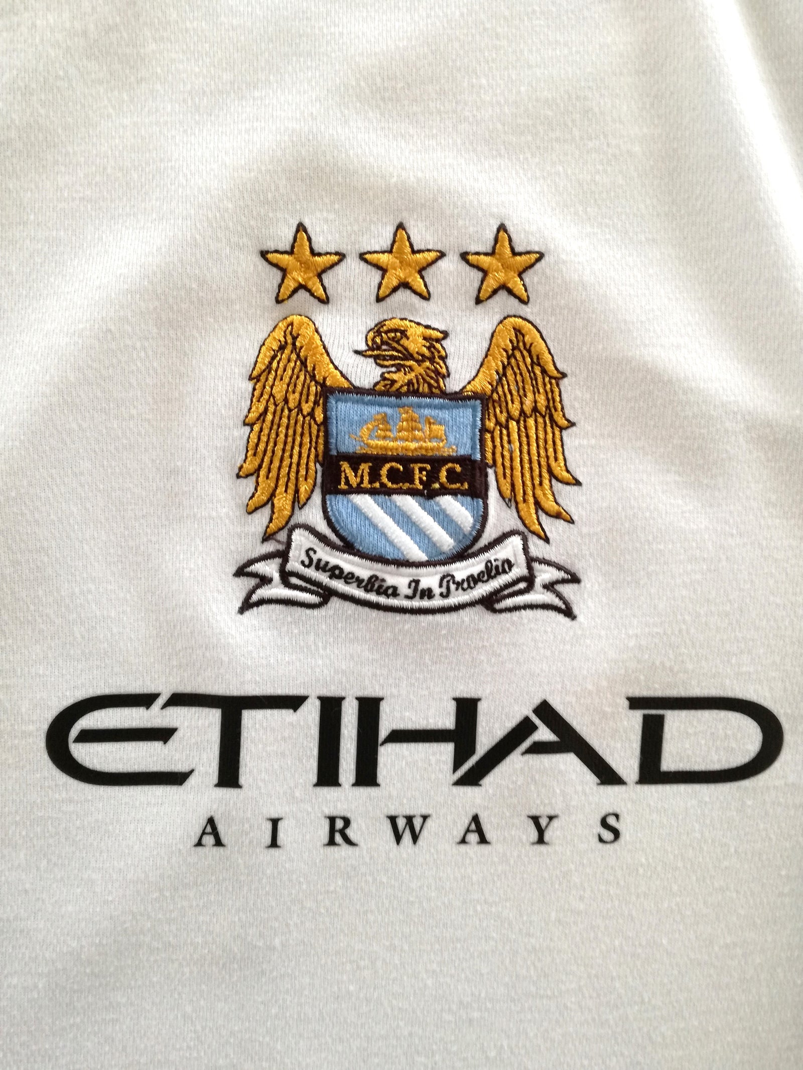 2009/10 Man City 3rd Football Shirt (S)