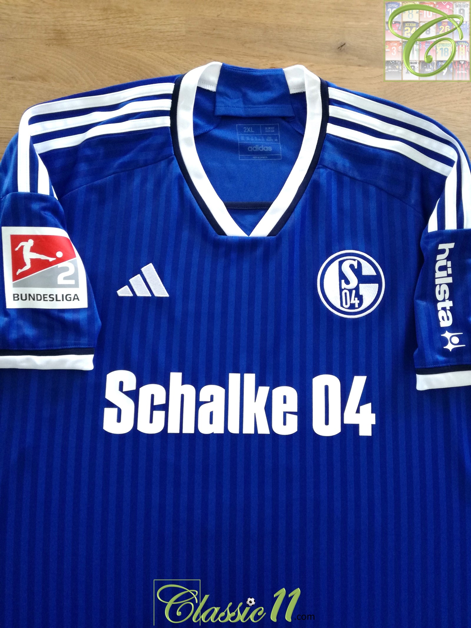 2022/23 Schalke 04 Home 2. Bundesliga Football Shirt Matriciani #41 (XXL) *BNWT*