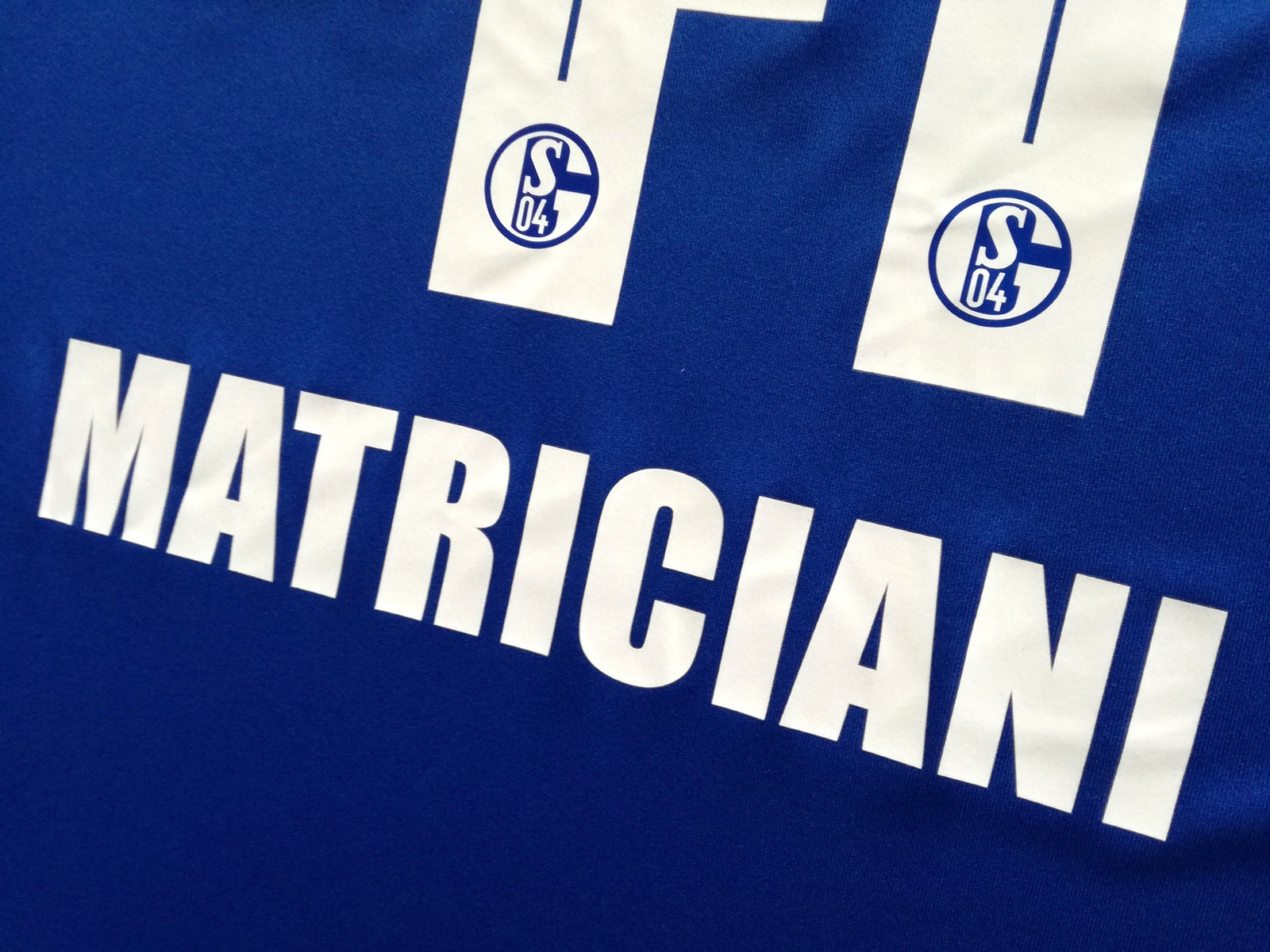 2022/23 Schalke 04 Home 2. Bundesliga Football Shirt Matriciani #41 (XXL) *BNWT*