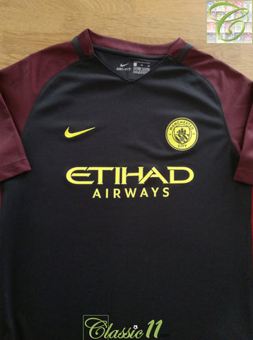 2016/17 Man City Away Football Shirt