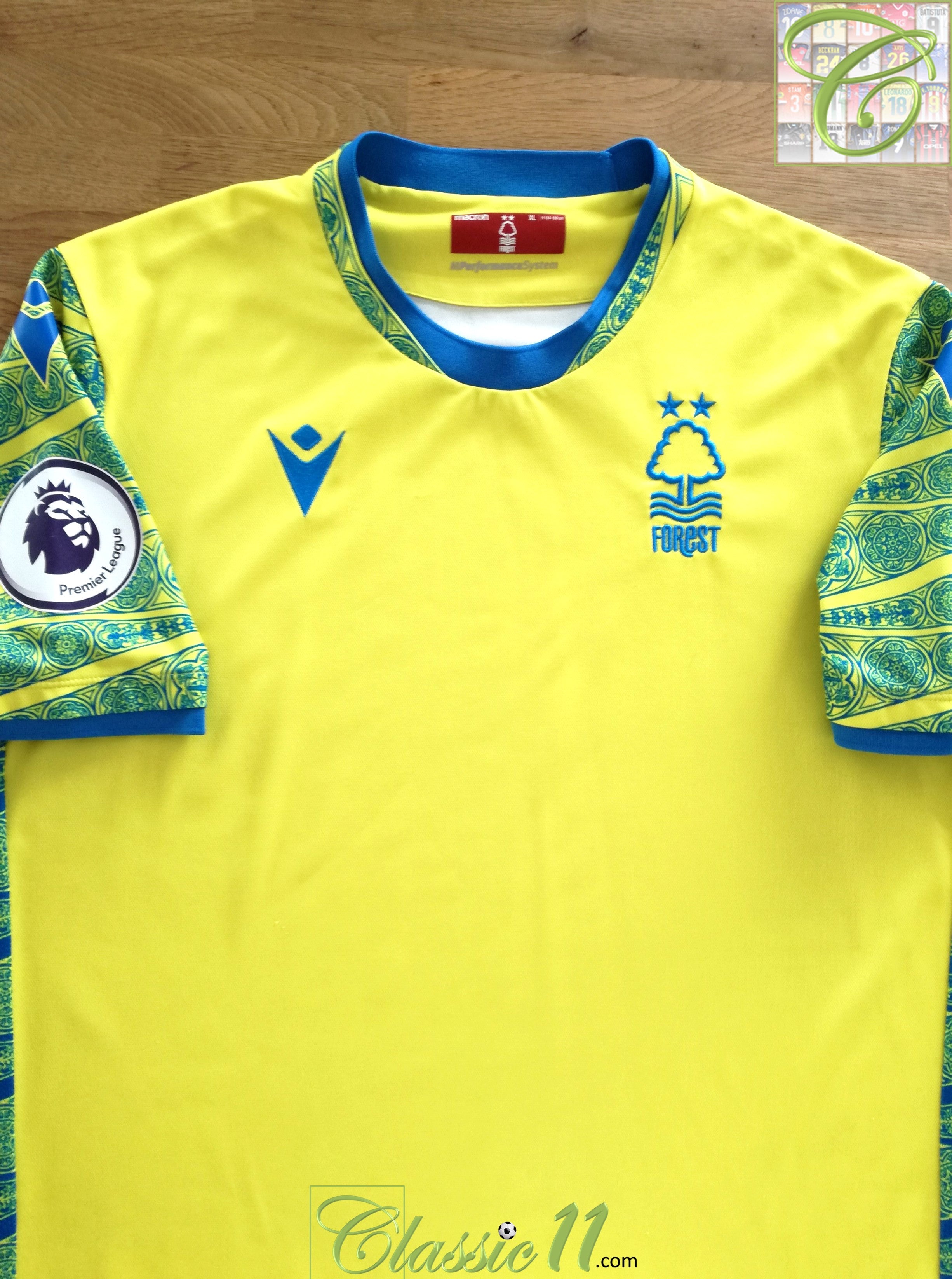 2022/23 Nottingham Forest Away Premier League Football Shirt