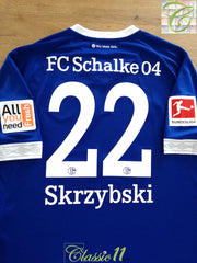 2018/19 Schalke 04 Home Bundesliga Football Shirt Skrzybski #22