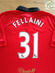 2013/14 Man Utd Home Premier League Football Shirt Fellaini #31