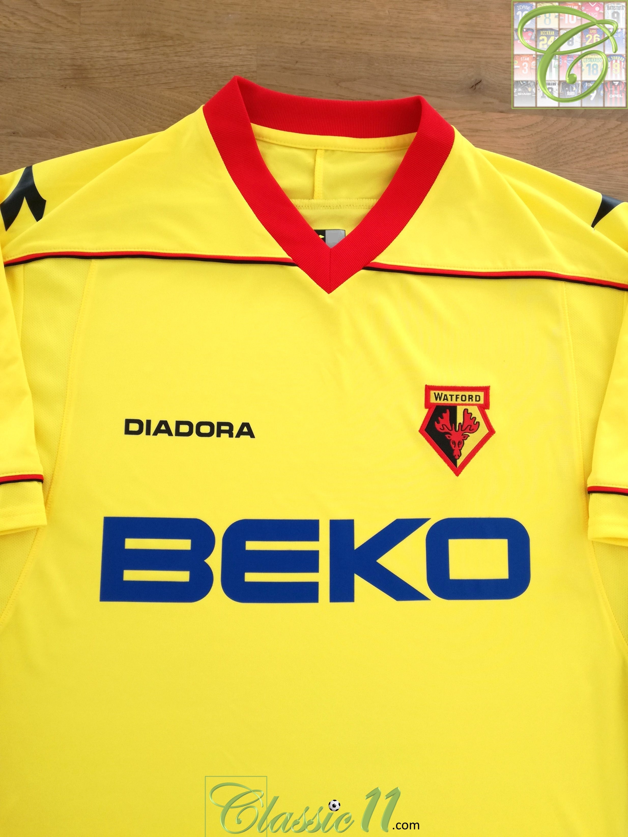 2008/09 Watford Home Football Shirt