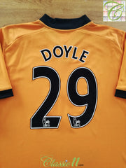 2009/10 Wolves Home Premier League Football Shirt Doyle #29