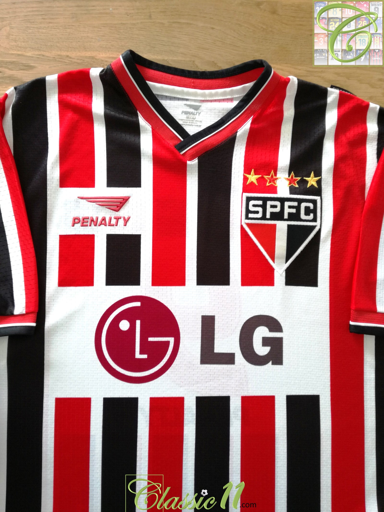 2001 Sao Paulo Away Football Shirt