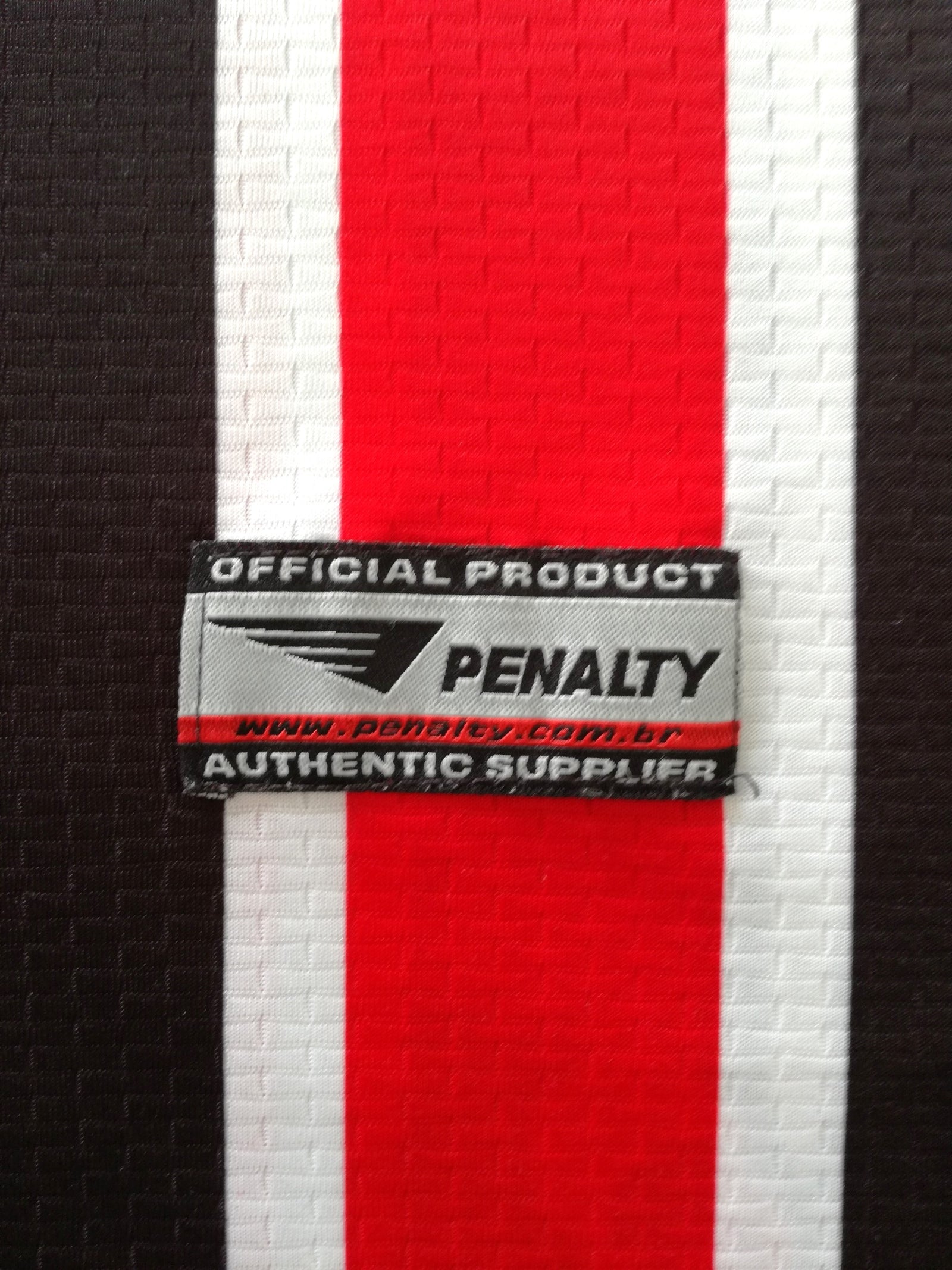 2001 Sao Paulo Away Football Shirt #9 (L)