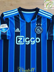2021/22 Ajax Away Eredivisie Football Shirt