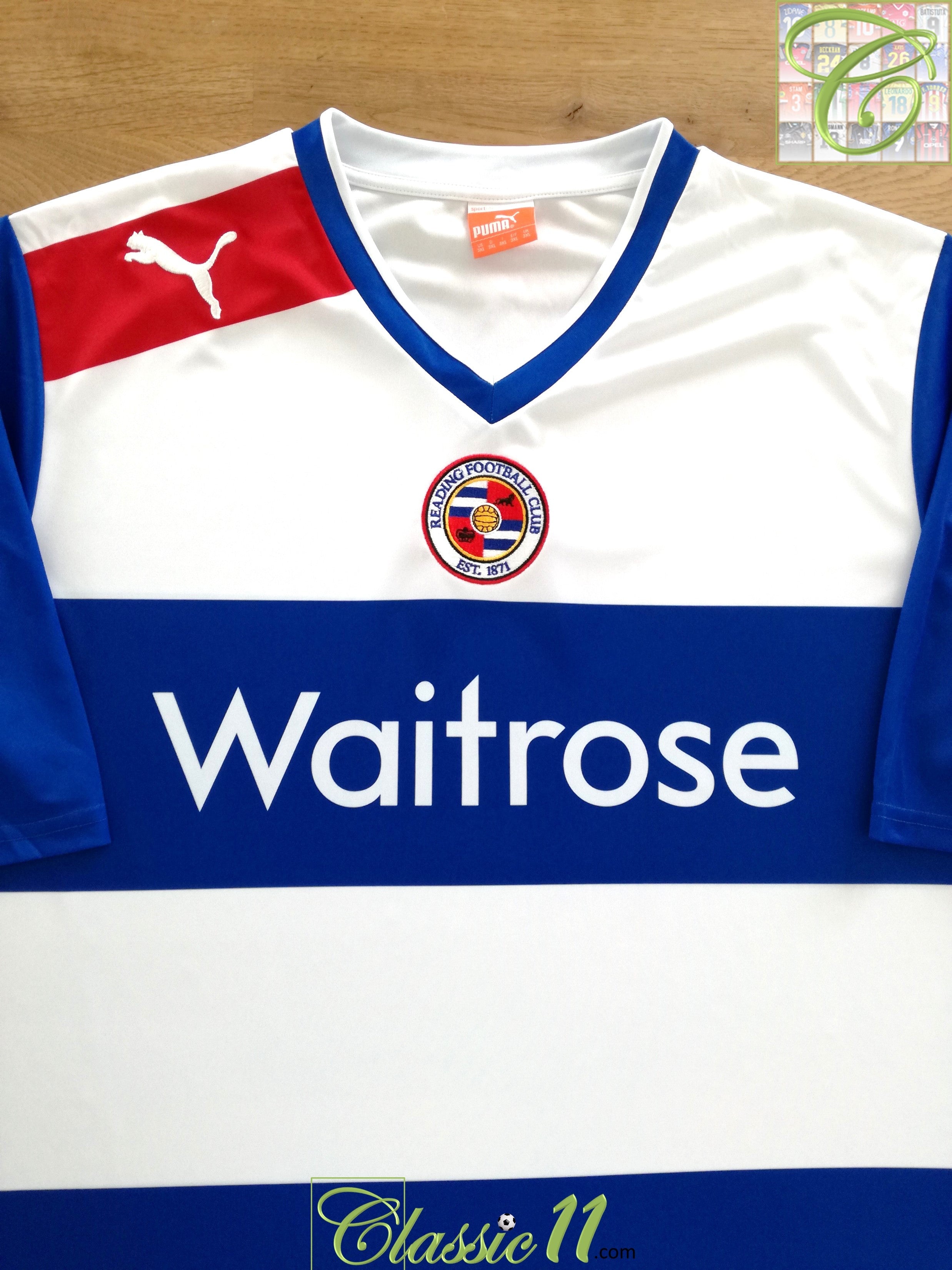 2012/13 Reading Home Football Shirt