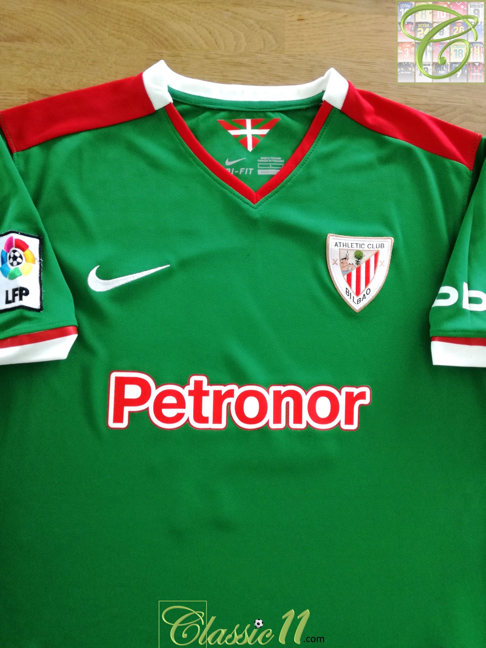 2014/15 Athletic Bilbao Away La Liga Football Shirt