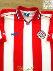 2000/01 Paraguay Home Football Shirt