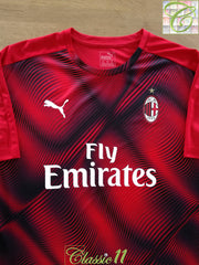2019 AC Milan Pre-Match Football Shirt