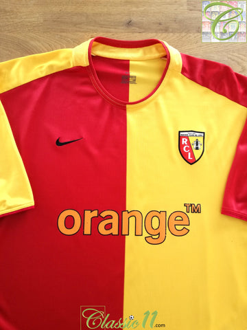 2003/04 RC Lens Home Football Shirt