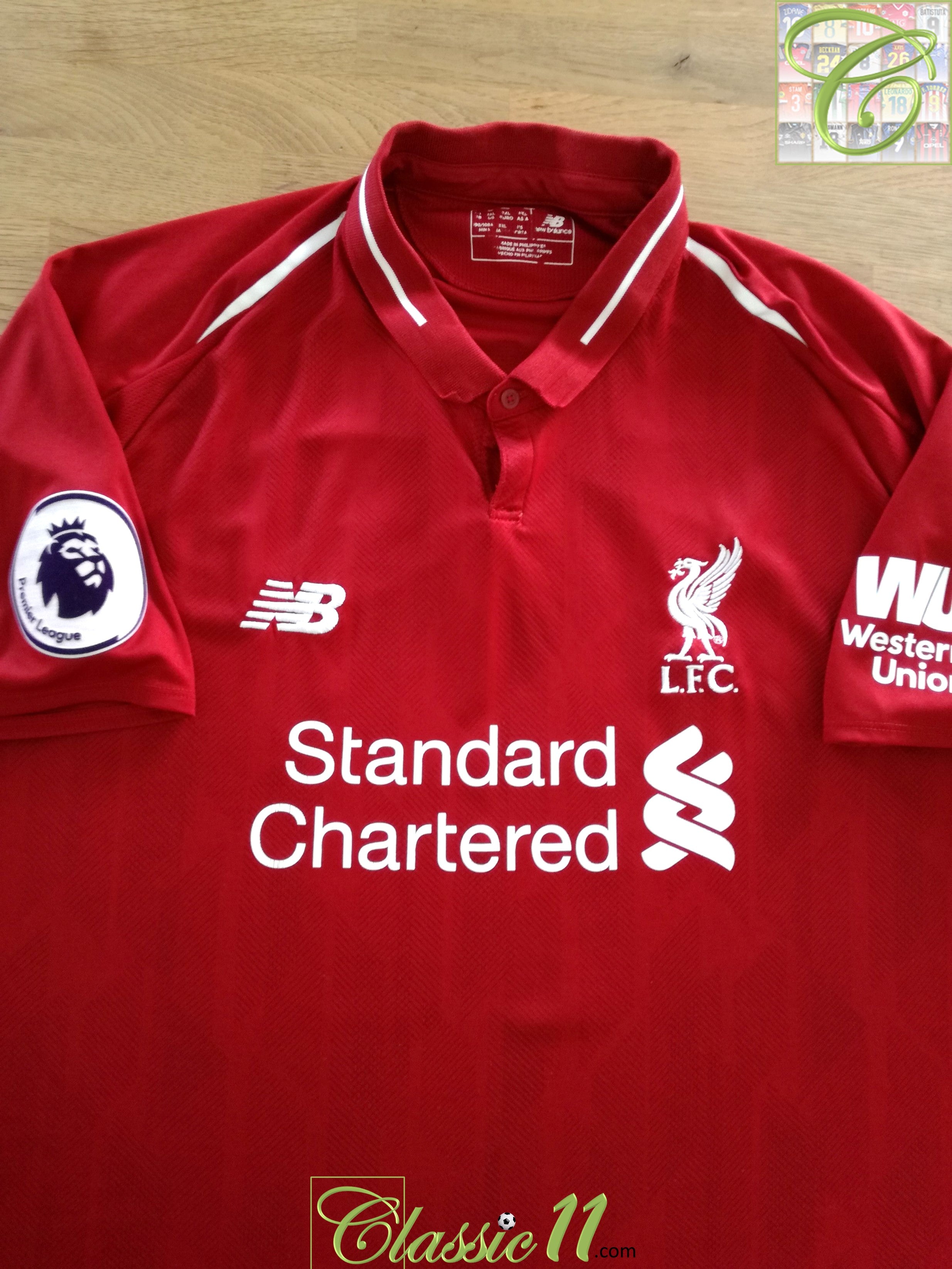 2018/19 Liverpool Home Football Shirt