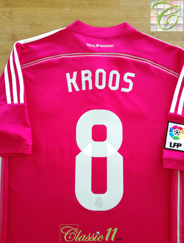 2014/15 Real Madrid Away La Liga Football Shirt Kroos #8
