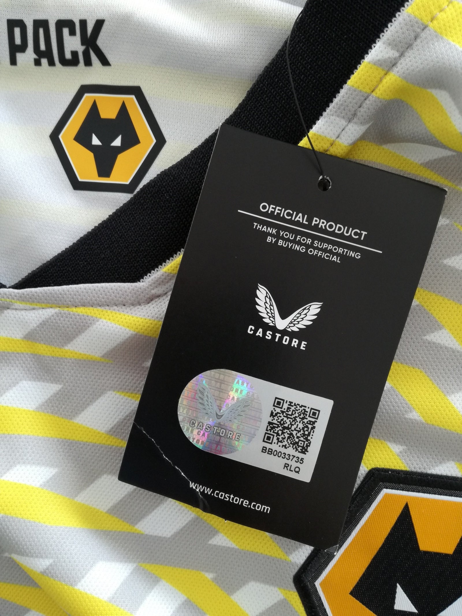 2021/22 Wolves GK Football Shirt (L) *BNWT*