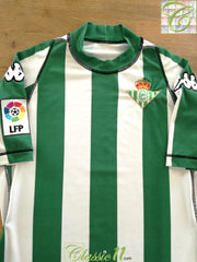 2003/04 Real Betis Home La liga Football Shirt