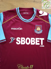 2011/12 West Ham Home Football Shirt