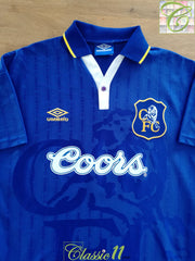 1995/96 Chelsea Home Football Shirt